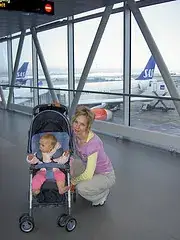 Landed in stockholm