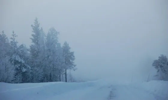 Driving to the Jokkmokk Market