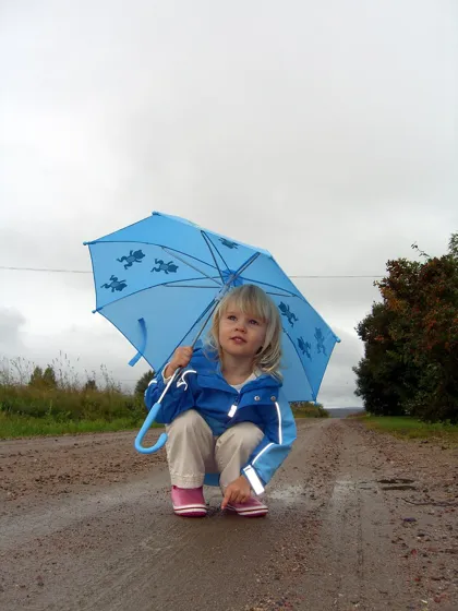 Walking in the Rain