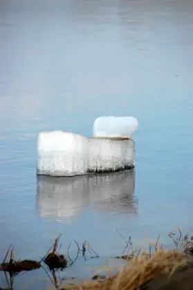 Kukkolaforsen in the spring thaw