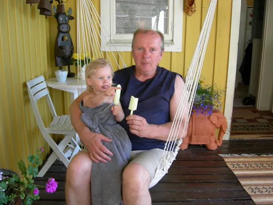 A photograph from our family diary