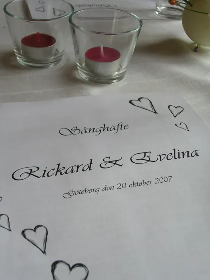 Rickard & Evelina's Wedding