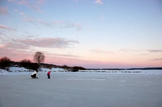 Walking on the River