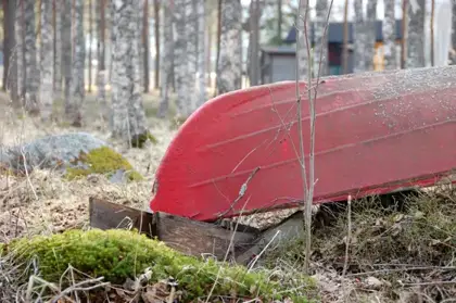Kukkolaforsen in the spring thaw