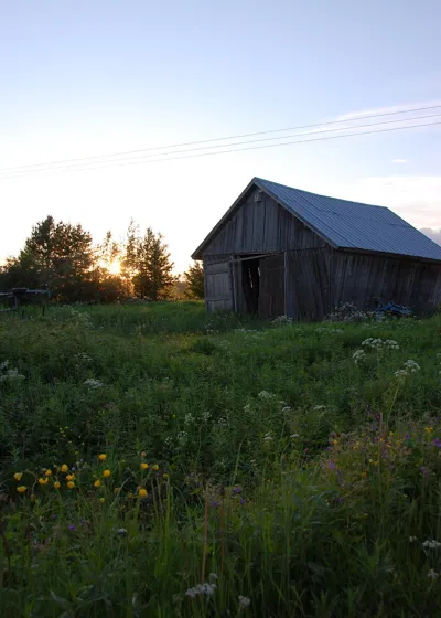 Sunset in the Country