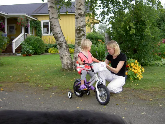 Zoe's First Bike