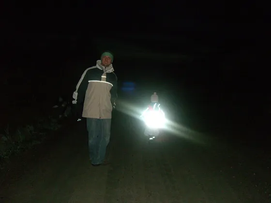 Walking at Night