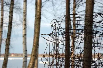 Kukkolaforsen in the spring thaw
