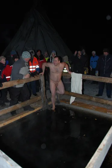 Naked New Year Swim
